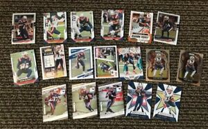 Lot of New England Patriots 2020 and 2021 Football Cards 