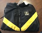 US Army APFU (Army Physical Fitness Uniform) Jacket Black & Gold - Women's S/R