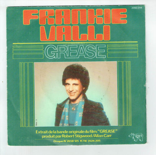 Frankie Valli Vinyl 45 RPM 7 