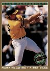 1993 O-Pee-Chee Premier Star Performers #16 Mark McGwire Oakland Athletics