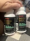 2 GNC Mega Men 50-Plus One Daily Multivitamin, 60 Tablets, Vitamin and Minerals