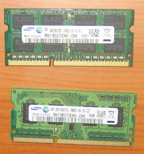 Samsung Laptop 6GB Memory Kit -- 1x4GB, 1x2GB