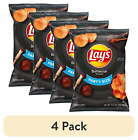 (4 pack) Lay's Barbeque Potato Snack Chips,Party Size, 12.5 oz.Bag