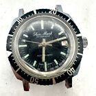 Vintage Sun Mark Diver Style Men's Mechanical Wristwatch Swiss for Parts