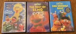 Lot of 3 Sesame Street DVDs