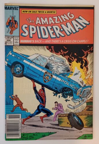 Amazing Spider-Man #306 (Action Comics #1 Homage) McFarlane 1988