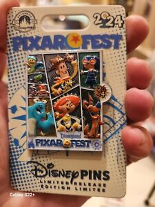 Disney pixar fest Logo pin