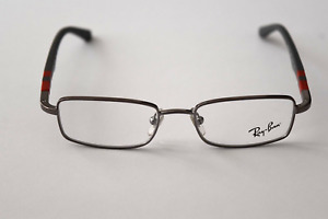 New ListingRay-Ban Small Gray Red Frame RB1030 4008 Optical Junior 45-16-125 Eyeglasses