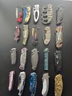 TSA confiscated pocket knives (Random Lot of 5) - Cleaned, Good Condition