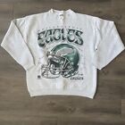 Vintage Tultex Philadelphia Eagles Sweatshirt Mens Large Gray NFL 90s Adults