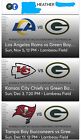 GB Packers 2023 All Season Tickets - 9 Home Games (Lambeau) Lower Bowl