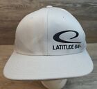 Pacific Latitude 64 Disc Golf Hat Cap Gray Black Logo Snap Back