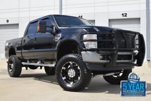 2009 Ford F-250 SUPER DUTY FX4 CREW DIESEL LIFTED LTHR LOADED NICE