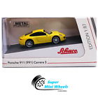 Schuco - 1:87 HO Scale - Porsche 911 (991) Carrera S (Yellow) - Diecast Model
