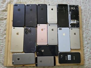 New ListingLot of 16 Apple Samsung note Iphone 14 Pro Max 6 7 8 Smartphones - Parts