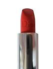 Dior Rouge Lipstick TRAFALGAR (#844) Tester Cap FS Satin Finish Vibrant Red