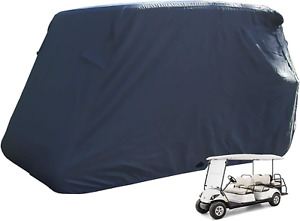 6 Passenger Golf Cart Storage Cover Compatible with E Z GO, Club Car, Yamaha - D