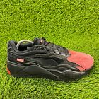Puma RS-X3 Mens Size 10.5 Black Pink Athletic Running Shoes Sneakers 386515-01