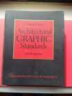 ARCHITECTURAL GRAPHIC STANDARDS Ramsey/Sleeper NINTH edition architecture book