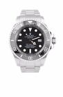 MINT Rolex Sea-Dweller Deepsea 44mm Black Ceramic Stainless Steel Watch 116660