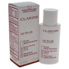 Clarins UV PLUS Sunscreen Multi-Protection SPF50 Non-Tinted (50mL /1.7fl.oz) NEW