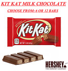 KIT KAT Milk Chocolate, Crisp Wafers Candy, 1.5-Ounce, (Choose: 6 Or 12 Bars)