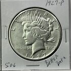 New Listing1927 P Peace Silver Dollar HIGH Grade KEY Date Rare US Coin Free Ship #506