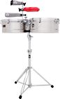 Latin Percussion LP1516-S Timbal Stainless Steel