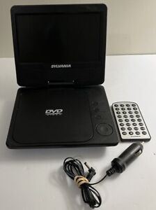 Sylvania portable dvd player SDVD7040B Charger Remote & Case Logic Case