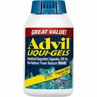 Advil Liquid-Gels 200-Count Solubilized Ibuprofen Capsules, 200mg