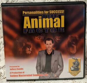 The Animal Factor Jeffery Combs 8 Audio CD Set Sales Network Business 2002 MLM