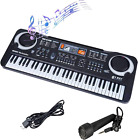 61 Key Digital Music Piano Keyboard for Kids,Portable Electronic Musical Instrum