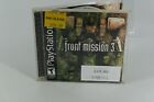 Front Mission 3 PS1 (Sony PlayStation 1 2000) Complete w/ Manual CIB Black Label