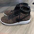 Nike Air Force 1 Ultra Flyknit Mid Multicolor 2016 Men's Size 9 US 817420-002
