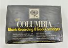 New SEALED Columbia Blank Recording 8-Track Tape Cartridges 12 Pack