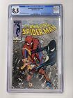 Amazing Spider-Man #258 8.5 White Pages New Costume Alien Symbiote Box Man