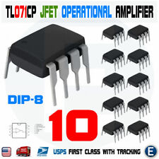 10PCS TL071CP Low-Power JFET-Input Operational Amplifier IC Chip TL071 OP-AMP