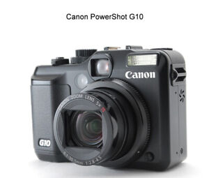 Canon PowerShot G10 14.7MP Compact Digital Camera Come with Accessories