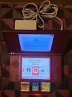 New ListingNintendo DSi XL Handheld System Burgundy USA With Charger Stylus SD Card 4 Games