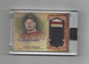 2021 Topps Dynasty Roger Clemens AUTOGRAPH PATCH Astros 01/10