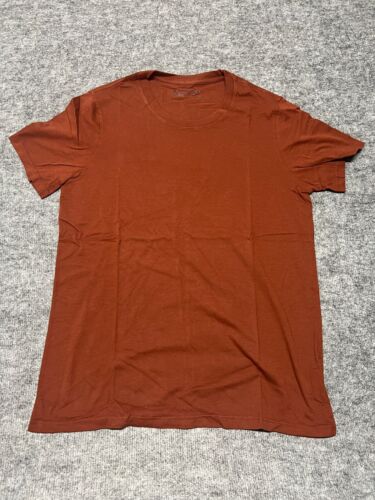 American Giant Women's Premium T Shirt Size Medium Burgundy Red - NEW