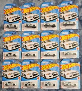2023 Hot Wheels Nissan Skyline GT-R (R32) Godzilla White Lot Of 12