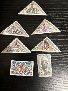 Republic of Dahomey Stamp Lot x 7