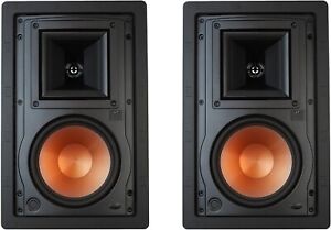 Klipsch R-3650-W II in-Wall Speakers - White - (Pair)