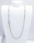 NEW Authentic PANDORA 925 Silver Moment Logo Snake Chain Necklace 590742HV 45 50