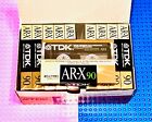 TDK  AR-X 90    VS. III   TYPE I   BOX OF 10 CASSETTE  TAPES (SEALED)