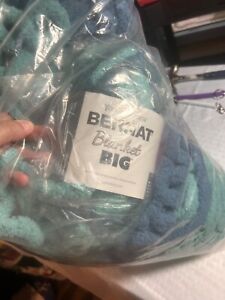 New ListingBernet Big Blanket Yarn Lot Blues 4pounds New and Used