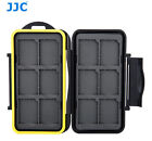 JJC Water-resistant Shockproof Storage Memory Card Case For 12 SD Cards