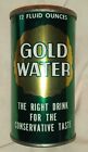 1964 Republican Barry Goldwater Campaign Gold Water Flat Top Soda Can Baltimore