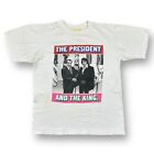 Vintage The President And The King Graphic T-Shirt Nixon Elvis Men’s Size Large